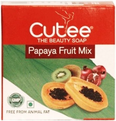 Cutee Papaya Fruit Mix The Beauty Soap(100 g)