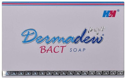h & h Dermadew Bact Soap - 75 gm, packof 4(4 x 18.75 g)
