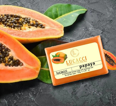 Lucacci Bathing Soap with Vitamin E for Soft Skin, for Women & Men(100 g)