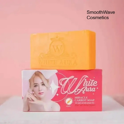 SmoothWave Cosmetics White Aura Beauty Soap orange(100 g)