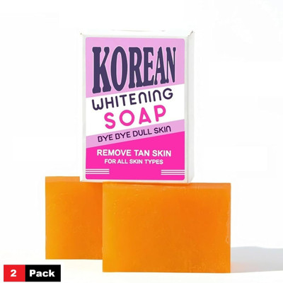 SmoothWave Cosmetics Korean Whitening Soap pack of-2-107(2 x 100 g)