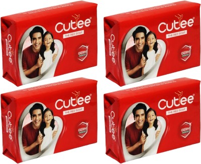 Cutee Red Germ Protection Soap(4 x 125 g)