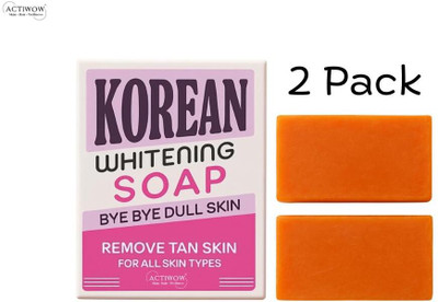 ACTIWOW Korean Soap for Smooth Clear Radiant Glow 2PCS(100 g)