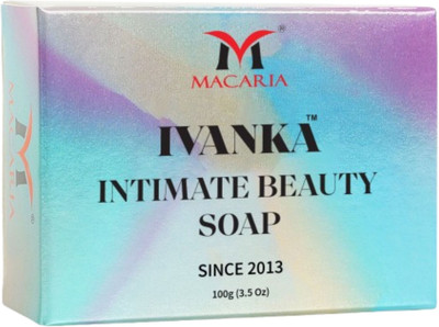 MACARIA Ivanka Intimate Beauty Soap For Instant Whitening | Dark Circles Removal Soap(100 g)