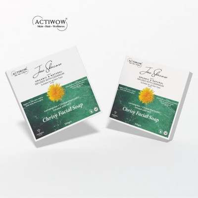 ACTIWOW Jiore Chrisy Soap Silky Vitamin C for Acne Care JS01(2 x 100 g)