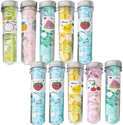 NG MART NG Tube Shape Bottle Paper Soap Clean Soft Bath for Travel PACK OF - 10(10 x 21 g)