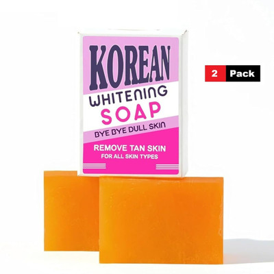 SmoothWave Cosmetics Korean Whitening Soap pack of-2-104(2 x 100 g)