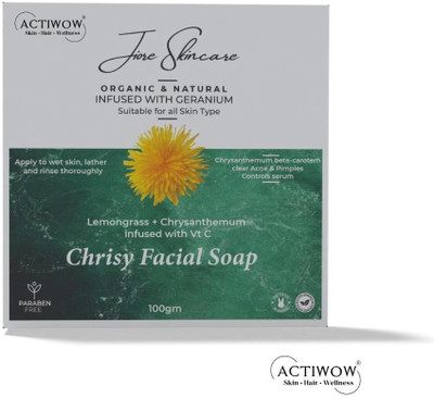 ACTIWOW Jiore Chrisy Soap Organic Aloe Vera for Radiant Skin(100 g)