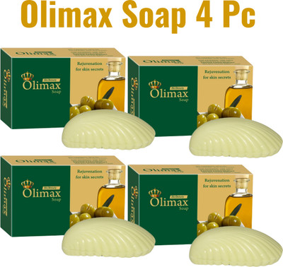 ZEE DRUGS Olimax Soap With the Goodness of Olive Oil(4 x 75 g)