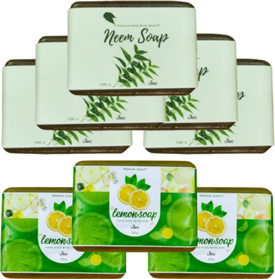 linic HERBAL NEEM SOAP(5), LEMON SOAP(3)(8 x 100 g)