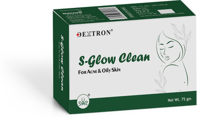 DEXTRON S-Glow Clean Soap For Acne & Oily Skin(75 g)