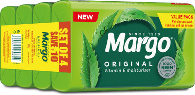 Margo Vitamin E Moisturisers Neem soap(4 x 75 g)