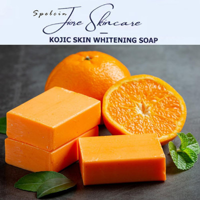 Spelcin Jiore Skincare Sinche Kojic Soap for Full-Body Whitening(2 x 50 g)