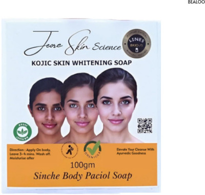 BEALOO jiore Science soap Natural Herbal Soap with Organic Essential Oils(100 g)