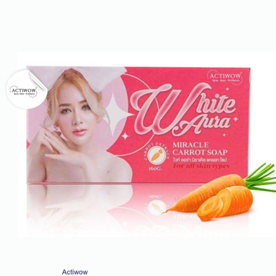 ACTIWOW White Aura Brightening Lemon & Honey Soap(100 g)