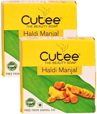 Cutee Haldi Manjal The Beauty Soap(2 x 100 g)