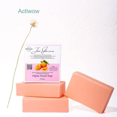 ACTIWOW Jiore Skincare Vigwa Face Whitening Soap with Vitamin C & Jojoba Oil Z99(100 g)