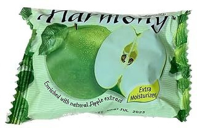 cezliar Harmony GREEN APPLE SOAP FRUIT SOAP WITH EXTRA MOISTURIZER (PACK OF 1 PCS)(75 g)