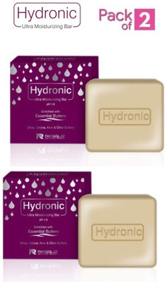 Regaliz Hydronic Ultra moisturizing bar pack of 2 (100+100=200 gm)(2 x 50 g)