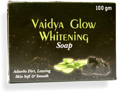 au vaidya enterprises Glow Skin Whitening Charcoal Bar 100 gm(100 g)
