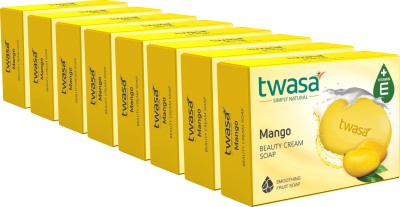 Twasa Herbal Mango Butter Whitening Soap| Bathing Bar | All Skin Type(8 x 75 g)