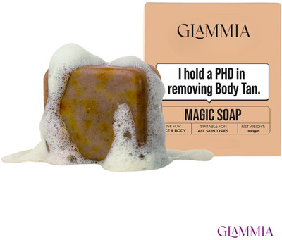 GLAMMIA Ghr Magic Soap | Radiant Glow Blemish Free Radiant Glowing Bar(100 g)