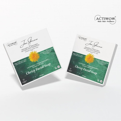 ACTIWOW Jiore Chrisy Soap Nourishing Rose Extract for Skin Revival JS01(2 x 100 g)