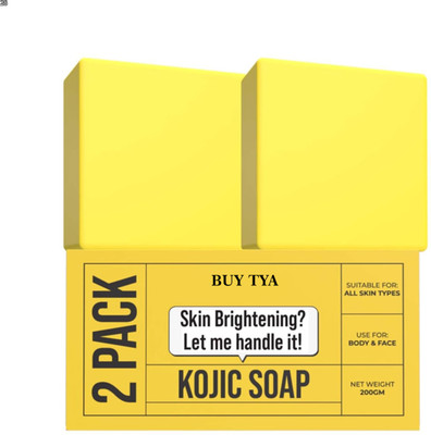 Buy TYA Kojic Soap 2 Pack for Bright Underarms & Clear Skin, 100 g Each(2 x 100 g)