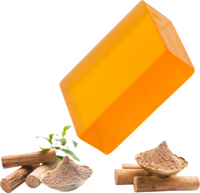 GEUTIERL Sandal soap base 500 gm with soap mold(0.1 g)