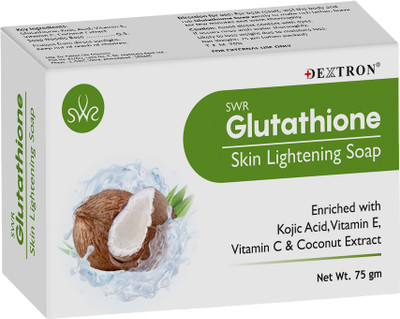 DEXTRON Glutathione Coconut Soap Deeply Moisturizing & Nourishing Soap(75 g)