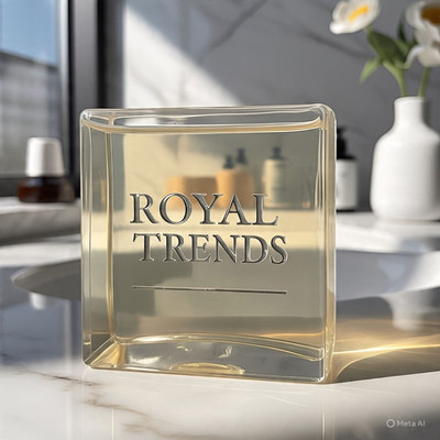 Royal Trends Organic Transparent Glycerine Melt and Pour Base DIY Handmade Soap Raw Material : Net (1 kg)(1000 g)