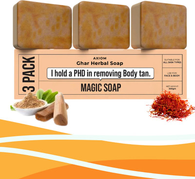 NOXUVO Soap magic soap ghr soap detan | soaps magic body wash | kojic acid soap face 93(3 x 100 g)