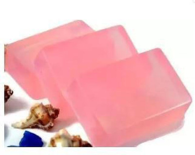 Royal Trends CLEAR TRANSPHRANT rose PURE soap base 500gm((3 x 166.67 g)