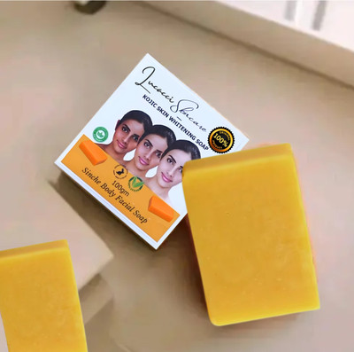 Lucacci Magic Soap ORANGE And CARRTOT for DeTan and Glowing Brightening Skin(100 g)