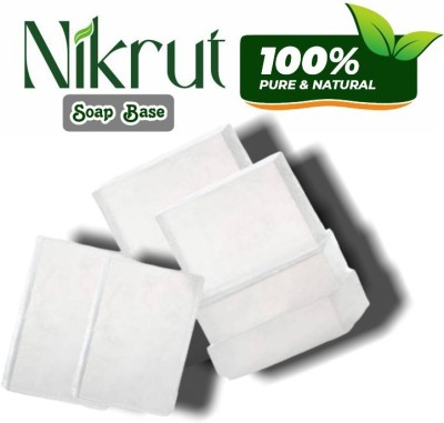 Nikrut Glycerin Pure organic & natural transparent soap base 500 gm(2 x 250 g)