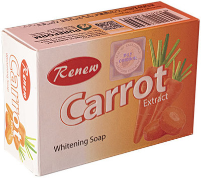 RENEW Carrot Full Body Whitening Soap(135 g)