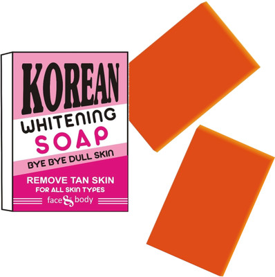 buewey KoreanGlowUp Korean Whitening Soap –J Bye Tan, Hello Shine(2 x 100 g)