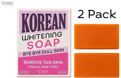 ACTIWOW Korean Soap Herbal Tan Repair Bar 2PCS(100 g)