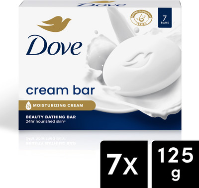 DOVE Cream Bar with Nutrient Serum(7 x 125 g)