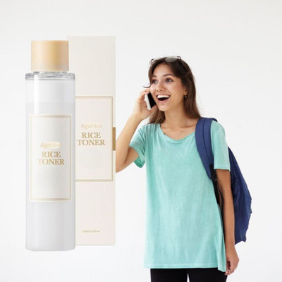 Agonize Rice Face Toner | Hydrating & Pore-Minimizing Toner for Glowing Skin | 100ml<'(2 x 100 g)