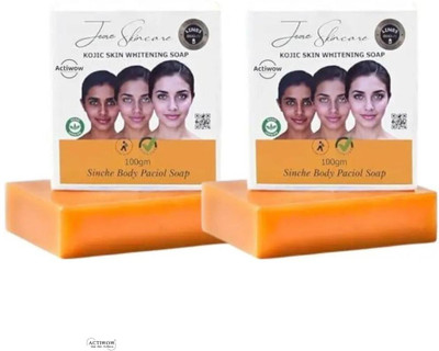 ACTIWOW Jiore Soap Kojic Aloe Glow Gentle Cleanser(2 x 100 g)