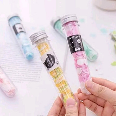 ghorela 2 AG Travel Soft Paper Soap Flower Design Tube Shape Bottle MULTICOLOR(2 g)