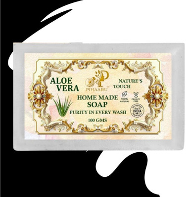 Pihaaru Aloe Vera Crystal Clear Soap Lightweight Lather(100g)[(100 g)