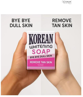 ACTIWOW Korean Soap Herbal Whitening Spotless Glow(100 g)