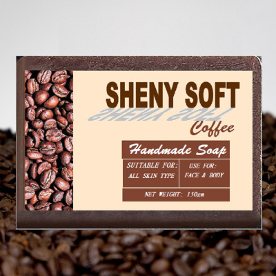 sheny soft Coffee Bathing Bar Soap For face and body Cleansing & Moisturizing(150 g)