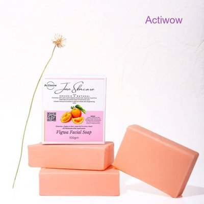 ACTIWOW Jiore Skincare Vigwa Face Whitening Soap with Vitamin C & Jojoba Oil Z104(100 g)