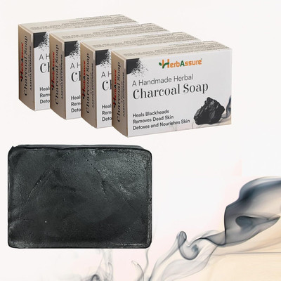 HERBASSURE Herbal Soap For All Skin(Pack of 4)(4 x 100 g)