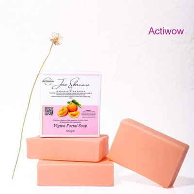 ACTIWOW Jiore Skincare Vigwa Whitening Soap with Lactic Acid & Rosemary Oil(100 g)