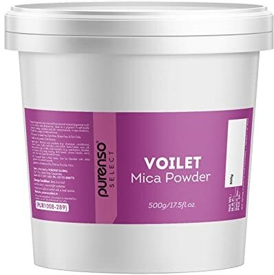 PURENSO Select - Mica - Violet (500g x 1 Jar)(500 g)