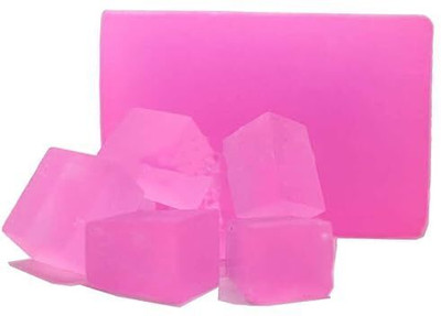 KINEX Rose Melt And Pour Glycerine Soap Base(2 x 250 g)